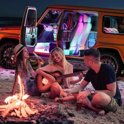 Govee H7090 | Luces interiores del coche | RGBIC