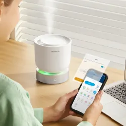 Govee H7161 Smart Aroma Diffuser | Dyfuzor zapachowy LED, nawilżacz | RGBIC, 300 ml, biały szum