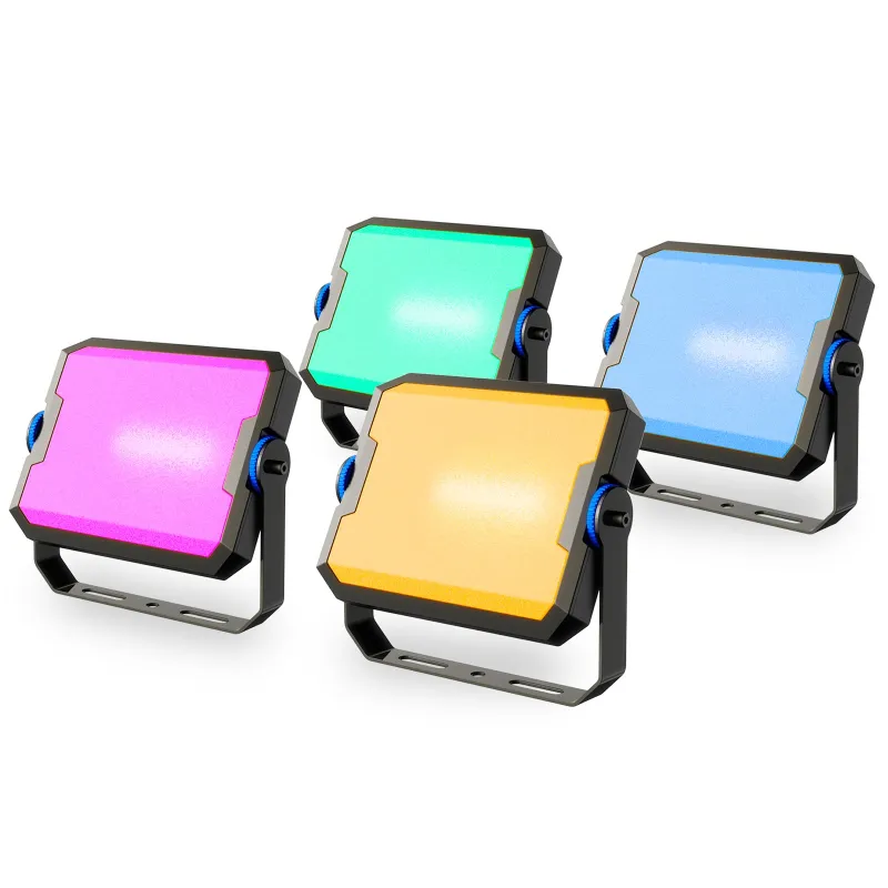 Govee H8057 LED Outdoor Flood Lights 2, Wi-Fi + Bluetooth, RGBWW, IP66