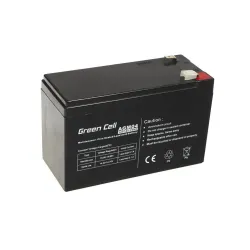 Green Cell AGM 12V 7Ah | Battery | Maintenance-free
