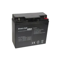 Green Cell AGM 12V 20Ah | Battery | Maintenance-free