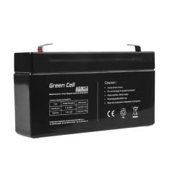 Green Cell AGM13 6V 1.3Ah | Bateria livre de manutençao