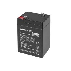Аккумулятор Green Cell AGM15 6V 4Ah, необслуживаемый