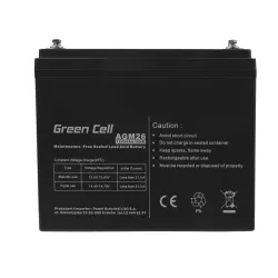 Green Cell AGM26 12V 84Ah | Akumulator | bezobsługowy