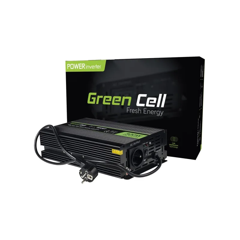 Green Cell INV07 | Voltage converter | for pump 12V, 300W