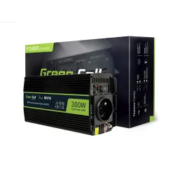 Green Cell INV14 | Convertitore di tensione per auto | 24V, 300W, onda sinusoidale pura