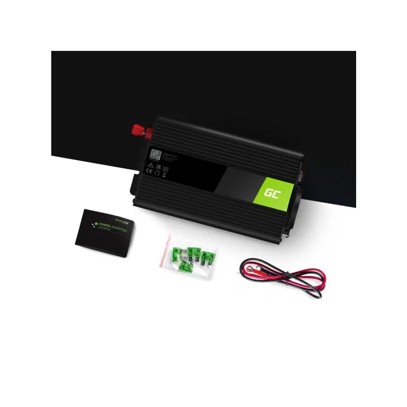 Инвертор Green Cell INV23, 24V, 1000W, Модифицированная Синусоида