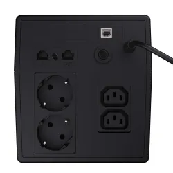 Green Cell UPS08 | Zasilacz awaryjny | Microsine z wyświetlaczem LCD 1000VA