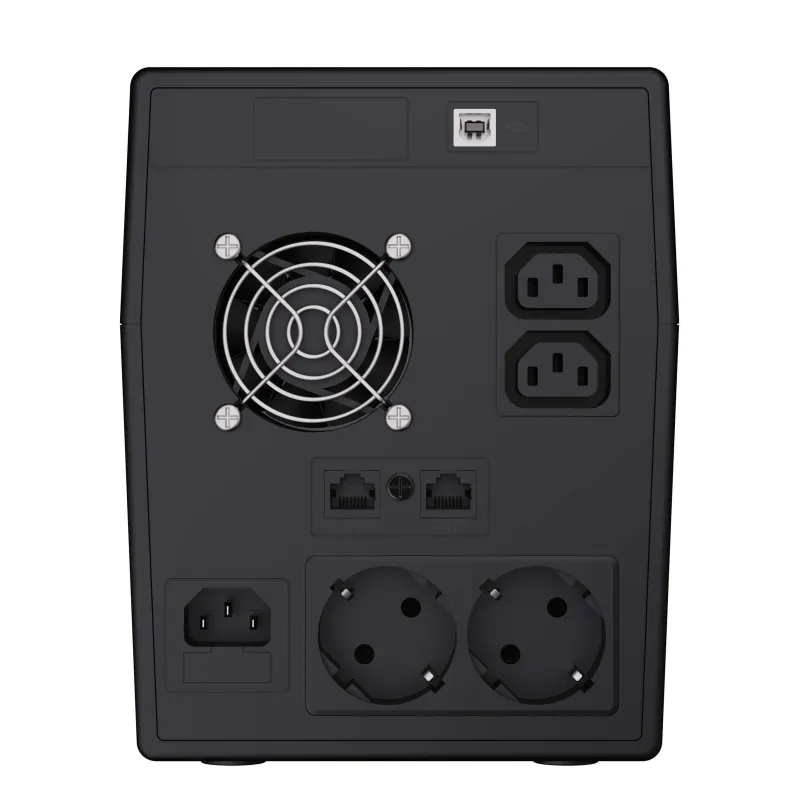 Green Cell UPS09 | Zasilacz awaryjny | Microsine z wyświetlaczem LCD 2000VA