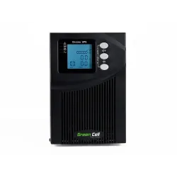 GREEN CELL UPS | UPS | Online MPII, LCD-Bildschirm, 1000VA C13