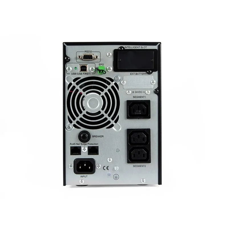 GREEN CELL UPS | UPS | Online MPII, LCD screen, 1000VA C13