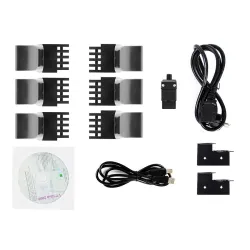 Green Cell UPS15 Kesintisiz Güç Kaynağı, LCD Ekranlı Online RTII 3000VA Rack