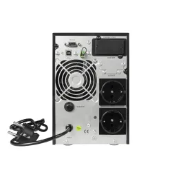 Green Cell UPS17 | Zasilacz awaryjny | Online MPII z wyświetlaczem LCD 1000VA Schuko