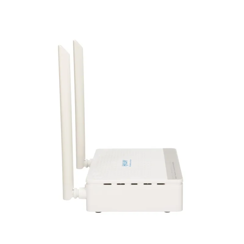 ONT HALNy HL-4GMV, GPON ONT B+ SC/APC, AC Çift Bant 2x2 MIMO, 4x RJ45 1000Mb/s, 2x RJ11