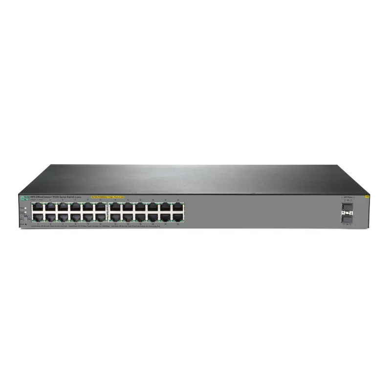 Коммутатор HPE Office Connect 1920S 24G 2SFP PoE+, 24x RJ45 1000Mb/s, 2x SFP, PoE+ 370W