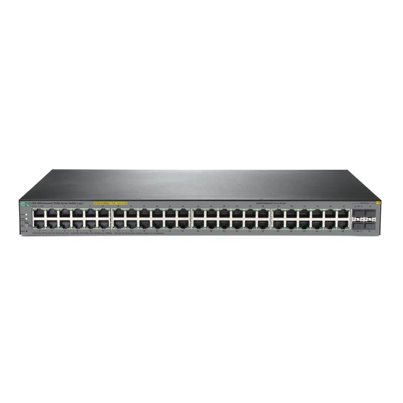 HPE Office Connect 1920S 48G 4SFP PPoE+ | Switch | 48x RJ45 1000Mb/s, 4x SFP, PPoE+ 370W