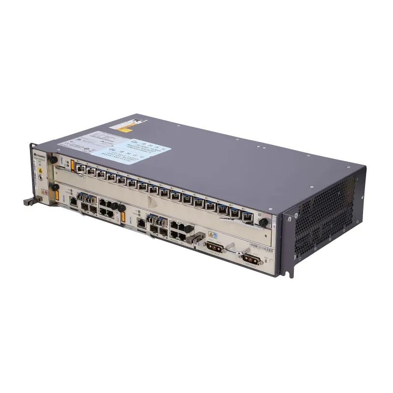 Huawei MA5608T | OLT | GPON, 16 portas GPFD, 2x MCUD, + 2x 1.25 Gb/s Uplink, 2x 48V DC