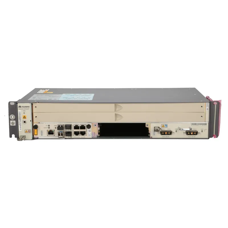 Huawei MA5608T | OLT | GPON, 1x MCUD1 Uplink 10G, 1x MPWC AC