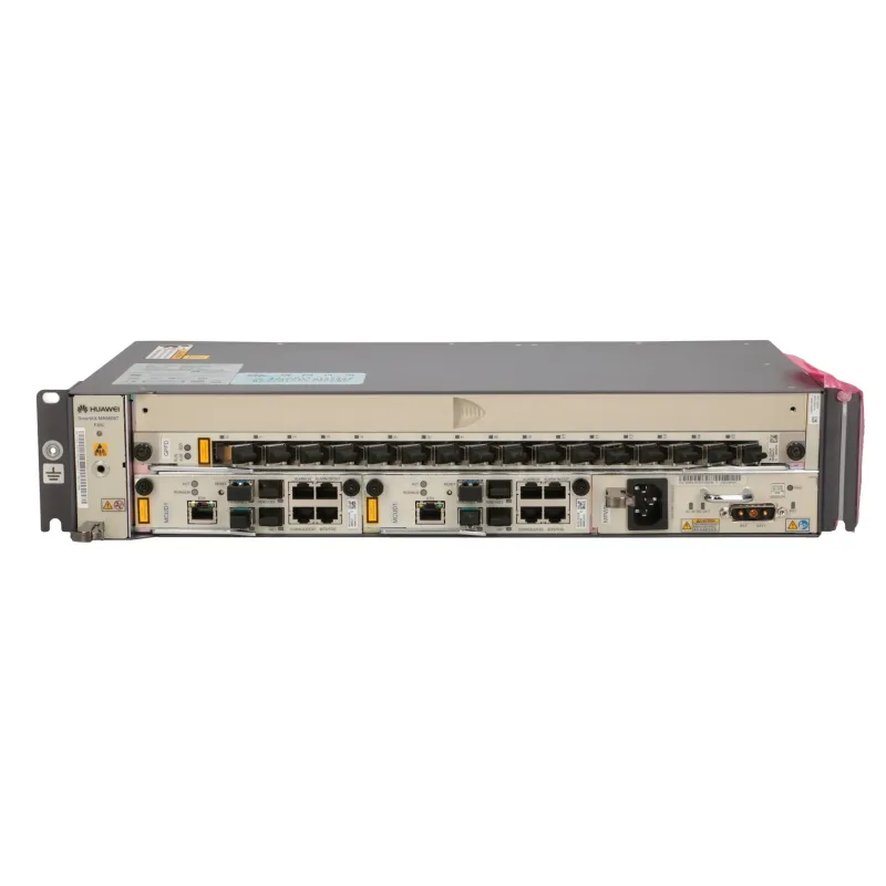 OLT Huawei MA5608T, GPON, 2x MCUD (10GE), 1x MPWC (DC), 1x GPFD C+, 16 портов
