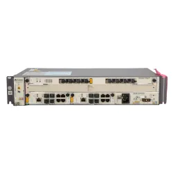 Huawei MA5608T OLT, AC+DC PSU, 2x H80MCUD-1.25G, 1x H807GPBD-8 SFP C+ Bağlantı Noktası