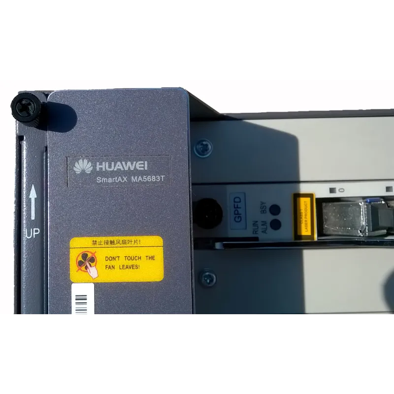 Huawei MA5683T | OLT | GPON, 2x H801 SCUN, 2x H805 GICF, 2x PRTE, GPFD C+
