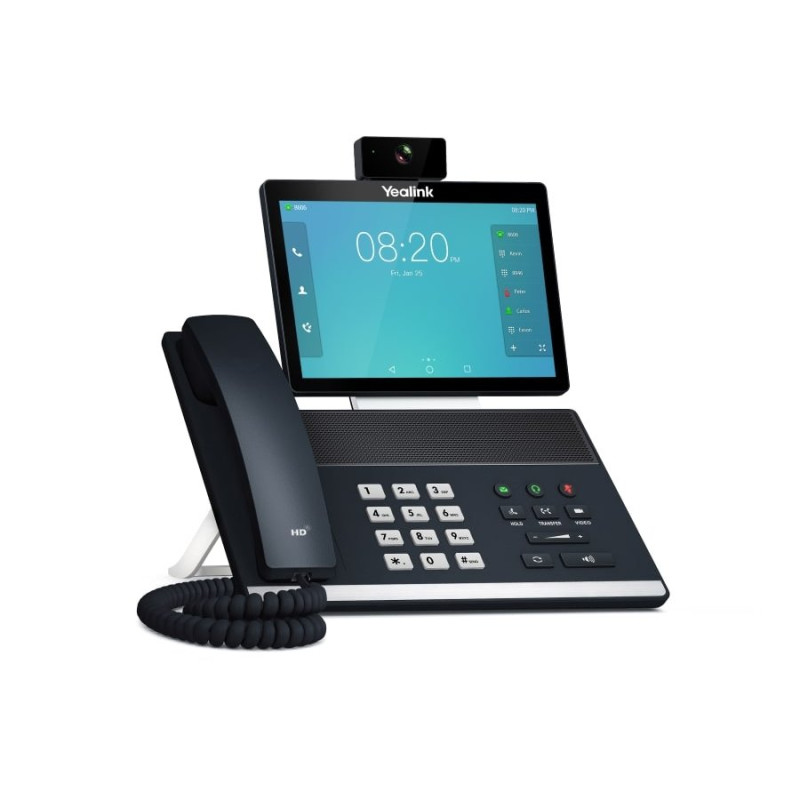 Yealink VP59 | Teléfono VoIP | pantalla táctil, WiFi, Bluetooth, cámara 1080p