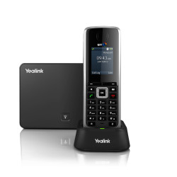 Телефон VoIP DECT Yealink W52P, 1x RJ45 100Mb/s, Дисплей, PoE