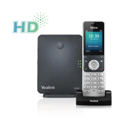 Yealink W60P | Telefono VoIP DECT | 1x RJ45 100 Mb/s, schermo, PoE