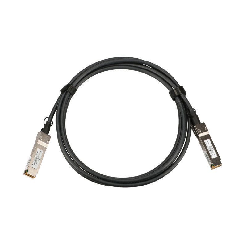 Extralink QSFP+ DAC | Kabel QSFP+ | DAC, 40Gbps, 1m, 30AWG