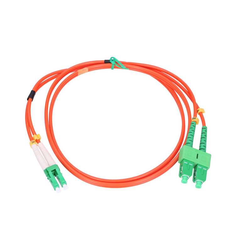 Extralink SC/APC-LC/APC | Patchcord | Multimodový, OM2, Duplex, 3mm, 3m - Obrázek 2