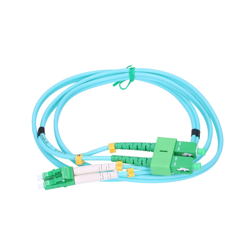 Extralink SC/APC-LC/APC | Patchcord | Multi Mode, OM3, Duplex, 3mm, 3m