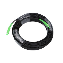 Extralink SC/APC-SC/APC Flat | Patchcord | Drop, Einzelmodus, Simplex, G.657A2, 30m