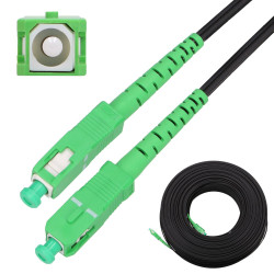 Extralink SC/APC-SC/APC Flat | Patchcord | Drop,...