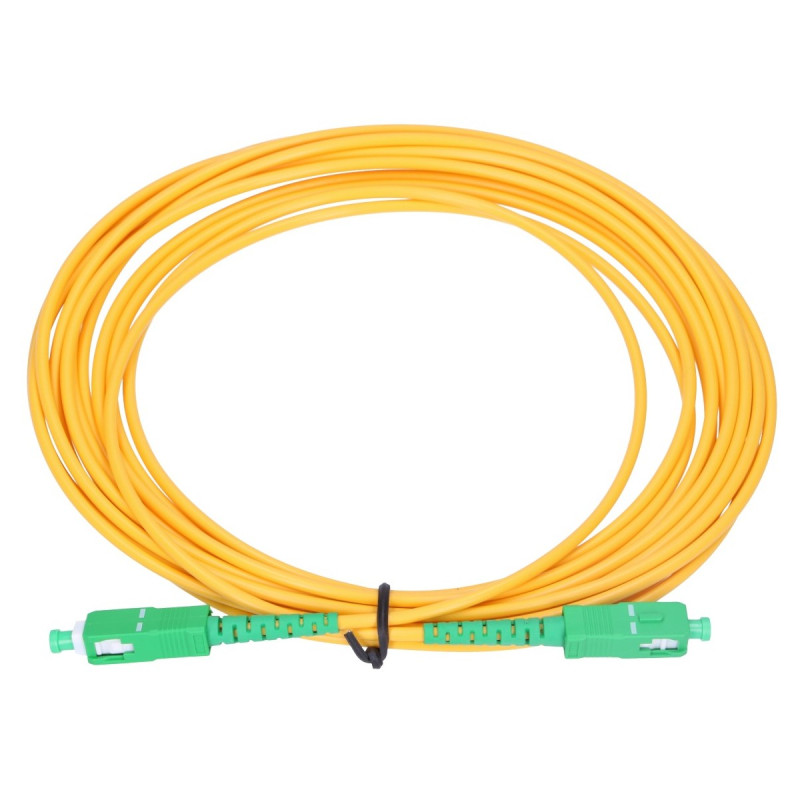 Extralink SC/APC-SC/APC | Patchcord | Single mode, Simplex, G.657A1, 3mm, 2m