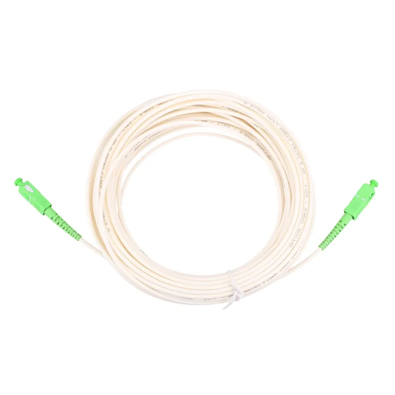 Extralink SC/APC-SC/APC | Patchkabel | LSZH, Einzelmodus, Simplex, G.657B3, 3 mm, Easy Flex, 25 m
