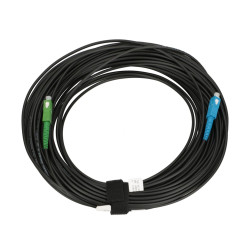 Extralink Patchcord SC/APC-SC/UPC, Round, Hanging, Single-Mode, Simplex, G.657A2, 30m