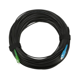 Extralink SC/APC-SC/UPC | Patchcord | Okrągły, wiszący, jednomodowy, Simplex, G.657A2, 40m