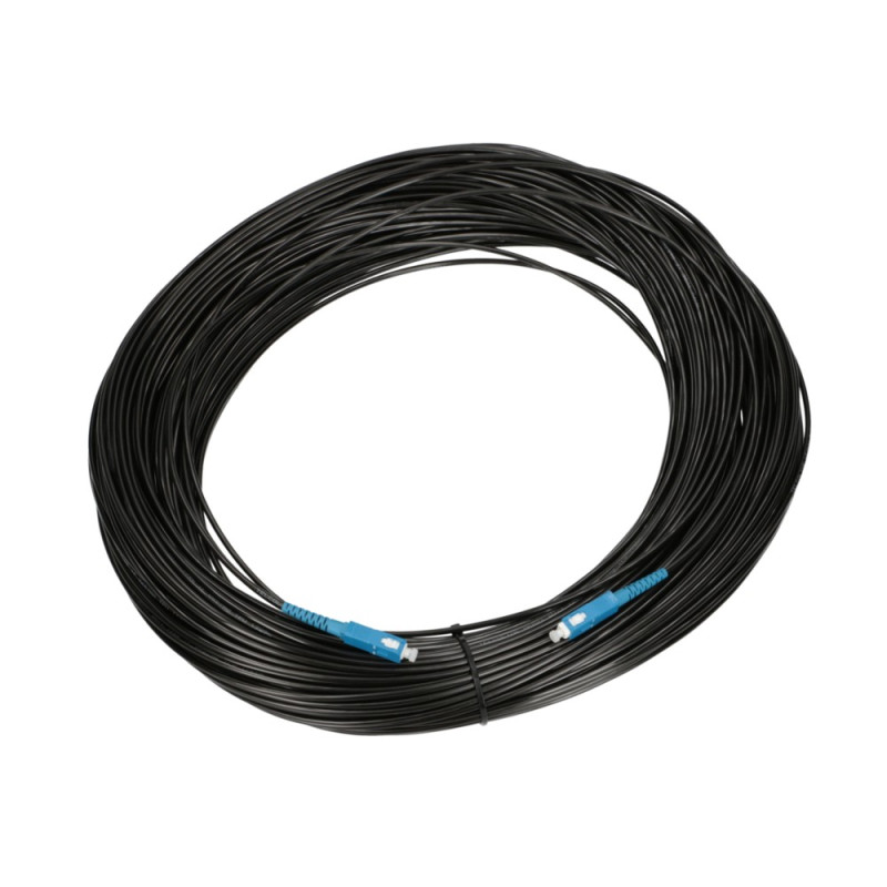 Extralink SC/PC-SC/PC | Patchcord | Redondo, suspenso, modo único, Simplex, G.657A, 50m