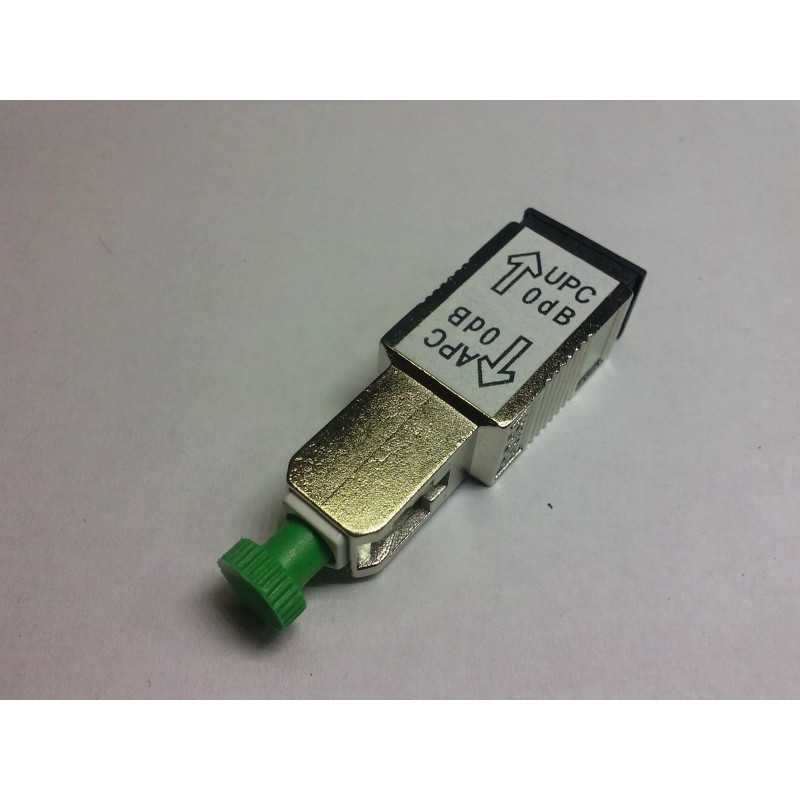 Extralink SC/UPC weiblich - SC/APC männlich | Adapter | Einzelmodus, Simplex