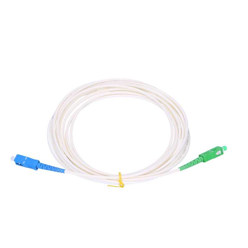 Extralink SC/UPC-SC/APC | Patchkabel | LSZH, Einzelmodus, Simplex, G.657B3, 3 mm, Easy Flex, 5 m