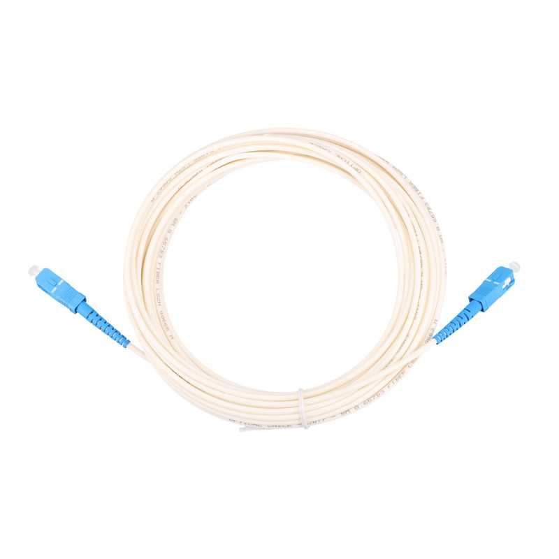 Extralink SC/UPC-SC/UPC Easy Flex | Patchcord | LSZH, Monomodo, Simplex, G.657B3, 3mm, 10m