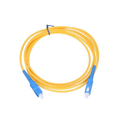Extralink SC/UPC-SC/UPC | Patchcord | Jednomodový, Simplex, G652D, 3mm, 20m