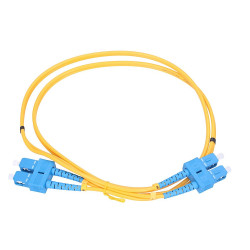 Extralink SC/UPC-SC/UPC | Patchcord | Monomodo, Duplex, G652D, 3mm, 20m