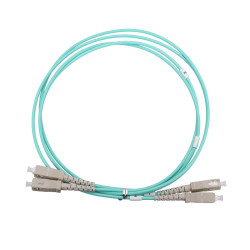 Extralink SC/UPC-SC/UPC | Patchcord | Wielomodowy, OM3, Duplex, 3mm, 1m - Zdjęcie 2