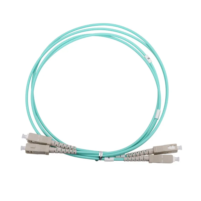 Extralink SC/UPC-SC/UPC | Patchcord | Multimodový, OM3, Duplex, 3mm, 1m - Obrázek 2