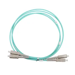 Extralink SC/UPC-SC/UPC | Patchcord | Multimodale, OM3, Duplex, 3mm, 2m - Immagine 2