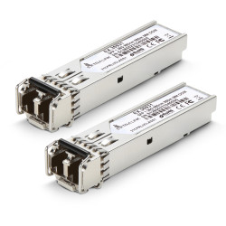 Extralink SFP 1.25G 2-pack | Modul SFP | 1,25Gbps, LC/UPC, 850nm, 550m, multi mode, DOM, Dedicated to HP/Aruba