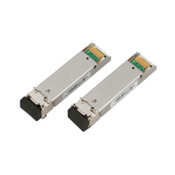 Extralink SFP 1.25G | SFP WDM Módulo | 1,25Gbps, 1310/1550nm, single mode, 3km, LC, DOM, pair