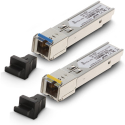Extralink SFP 1.25G | Modulo SFP WDM | 1,25Gbps, 1310/1550nm, single mode, 3km, SC, DOM, coppia