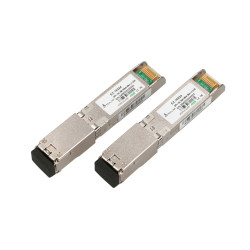 Extralink SFP+ 10G WDM Modülü, 10Gbps, 1490/1550nm, tek mod, 80km, LC, çift